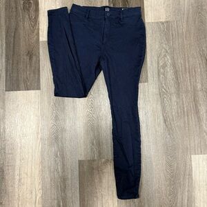 GAP Dark Blue Stretch Skinny Pants